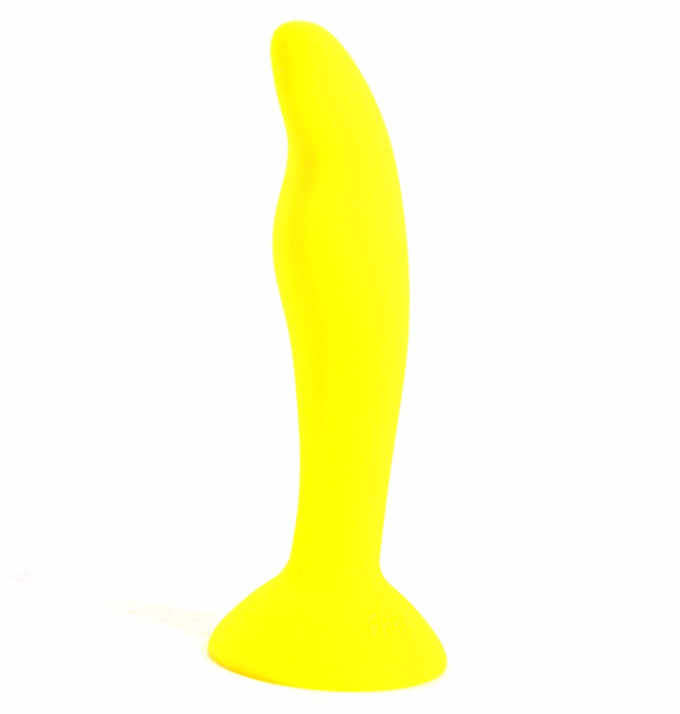 Mini Silicone Anal Plug Fluorescent Gspot Stimulator Suction Dildo Masturbator Adult Sex Toy Product - 8