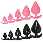 Smooth Cozy Anal Plug G Spot Stimulator Anus Butt Plugs Sex Toys For Men And Women Strapon Buttplug Big Balls - 6