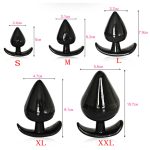 Smooth Cozy Anal Plug G Spot Stimulator Anus Butt Plugs Sex Toys For Men And Women Strapon Buttplug Big Balls - 4