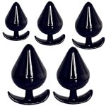 Smooth Cozy Anal Plug G Spot Stimulator Anus Butt Plugs Sex Toys For Men And Women Strapon Buttplug Big Balls - 2