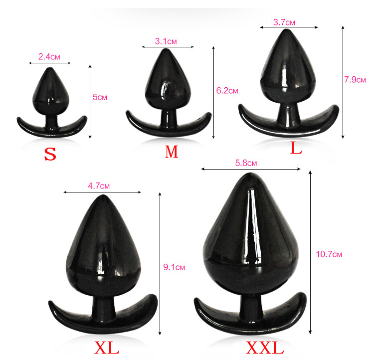 Comfort Anal Plug Gspot Stimulator Large Beaded Butt Plug For Men And Women Adult Sex Toys - 6