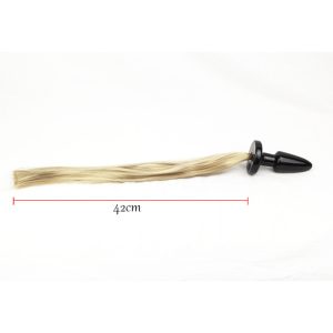 Sex Games Horse Tail Anal Plug Silicone Fox Butt Toys For Women Adult Products Couples - 2