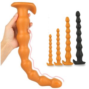 Super Long Anal Beads Big Butt Plug 7 Balls Anus Expansion Stimulator Prostate Massage Adult Sex Toys For Woman Men Gay