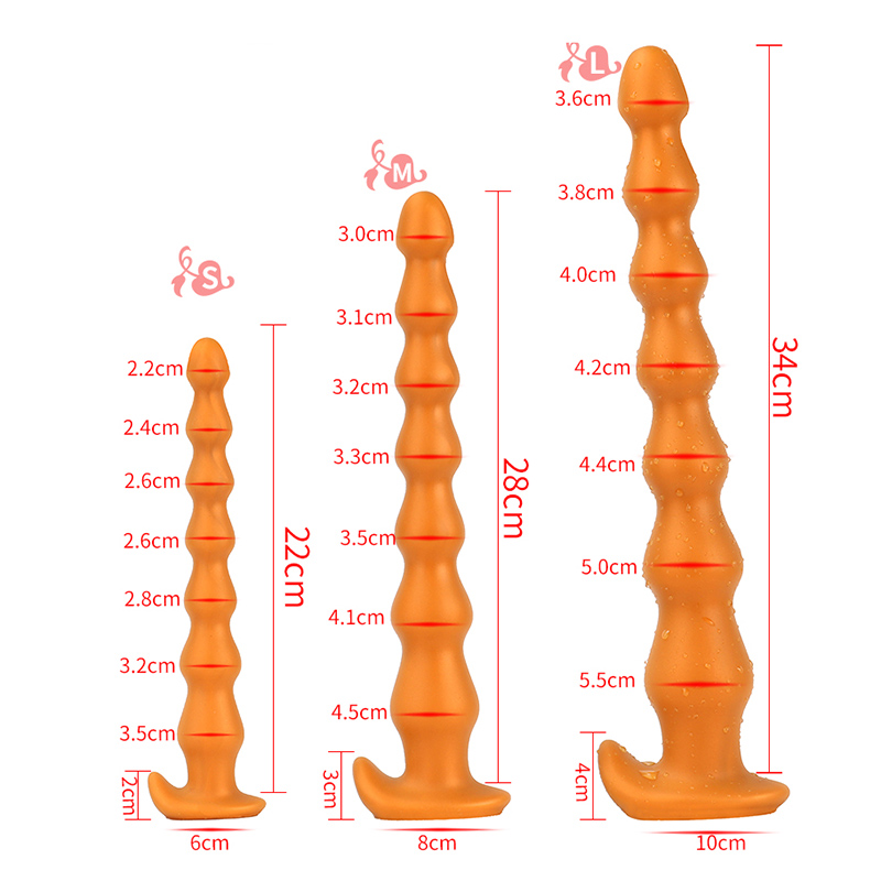 7stage Anal Beads Large Butt Plug Prostate Massager Adult Sensual Toys For Men Women Gay - 6
