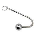 25 30 35mm Huge Electric Shock Vibration Anal Hook Stainless Steel Anus Stimulation Buttplug Gspot Beads Butt Plug Sexshop - 4