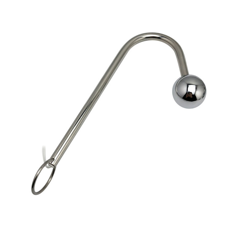 Electric Shock Stainless Steel Anal Hook 2535mm Vibration Stimulation Gspot Beads Butt Plug For Sexual Pleasure - 7