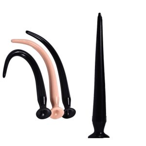 Soft Big Suction Cup Anal Tail Plug Dildo Butt G-spot Prostate Massage Snake Masturbation Adult Products Sex Toys Women Men - 2
