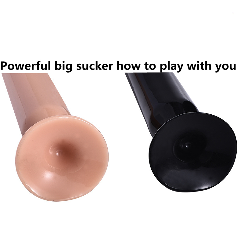 Large Silicone Anal Dildo With Suction Cup Gspot Prostate Massager Adult Sex Toy For Men Women - 8
