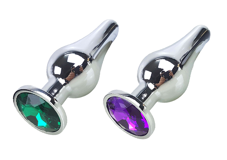 Quality Anal Pleasure Toys For Men Women 7 Vibrant Colors Unisex Silicone Butt Plugs Anus Stimulation Products - 3