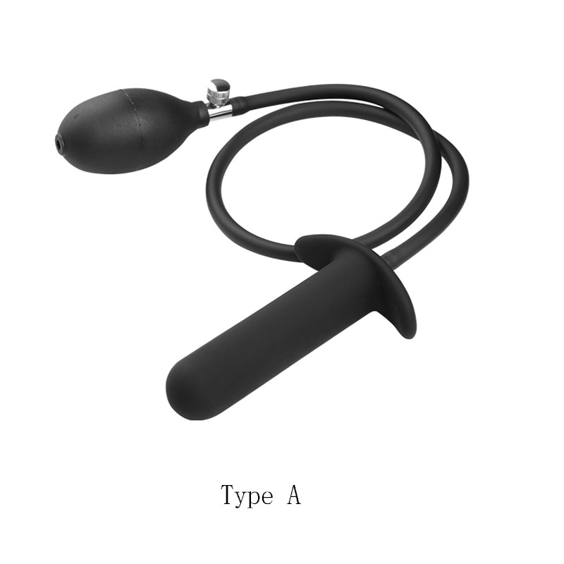 Extralarge Inflatable Anal Butt Plug Expandable Huge Dildo Pump Adult Sexual Pleasure Toy Ultimate Extender Balls - 2