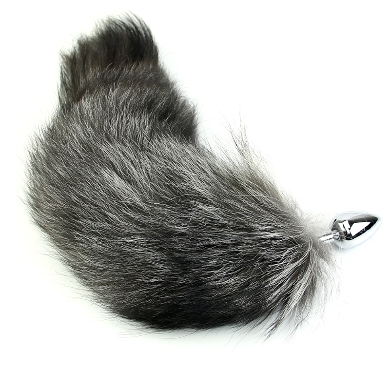 Quality Erotic Faux Fox Tail Butt Plug Sexy Adult Product For Romantic Anal Play - 4
