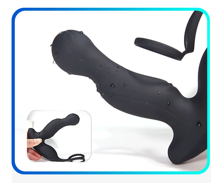 Wireless Remote Anal Vibrator Male Prostate Massager Vibrating Butt Plug Masturbation Toy Adult Pleasure Products For Men Gay - 16