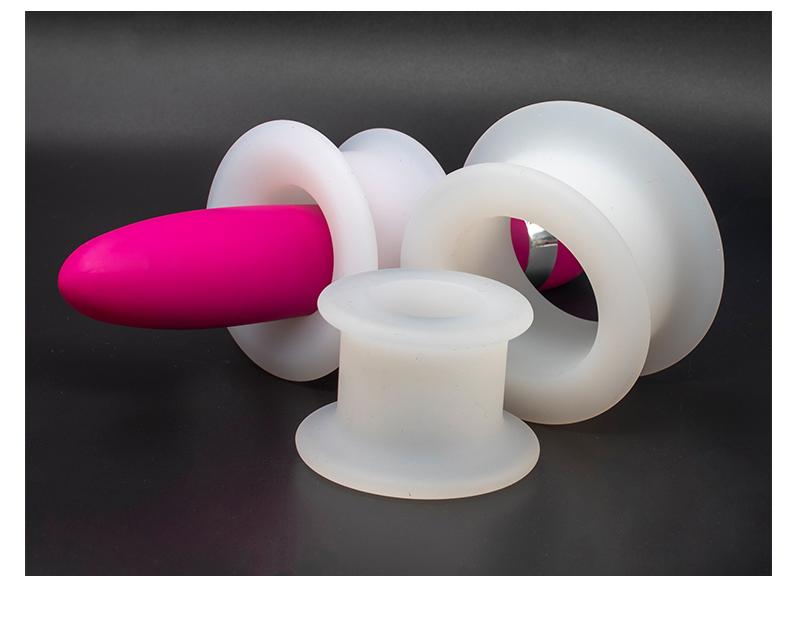 Large Silicone Prostate Massager Anal Plug And Vaginal Ring Hollow Speculum Sex Toys - 11