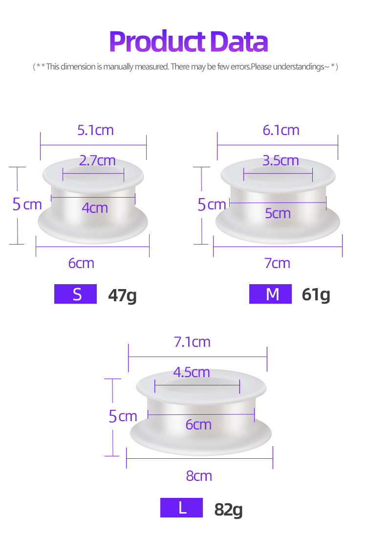 Large Silicone Prostate Massager Anal Plug And Vaginal Ring Hollow Speculum Sex Toys - 9