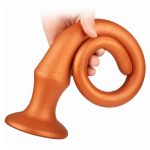 Super Soft 60cm Long Huge Vagina Scale Dildo Sex Toys For Women Anal Plug Vibrator Men Prostate Massage Butt - 2