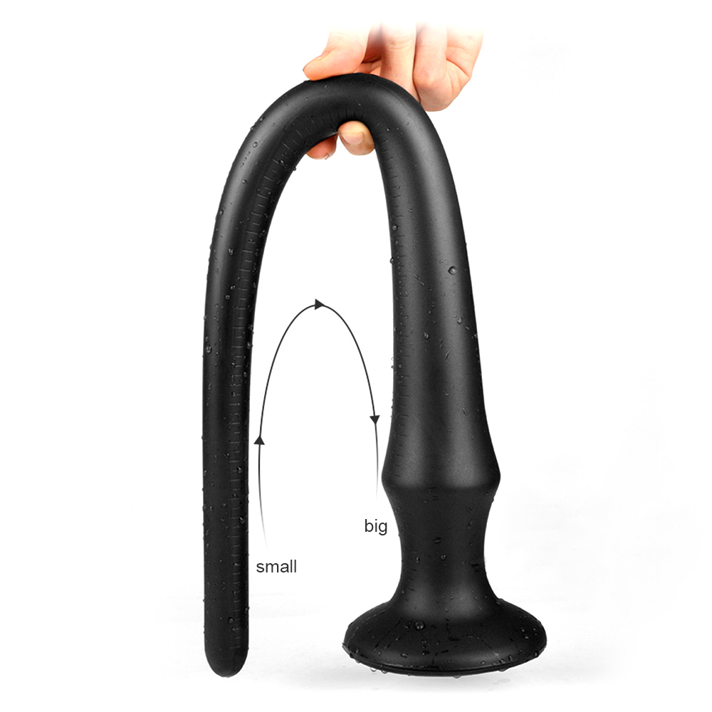60cm Extralong Supersoft Realistic Dildo Anal Plug Prostate Massager Vibrating Sex Toy For Men And Women - 11