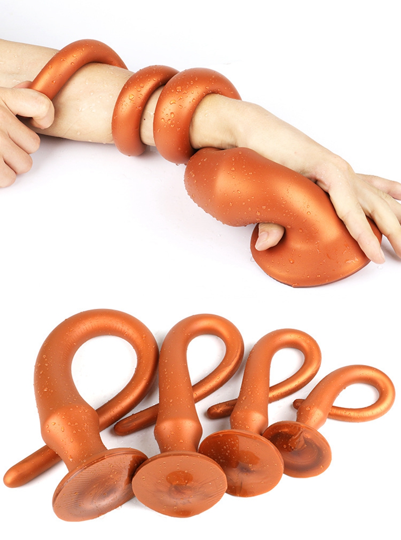60cm Extralong Supersoft Realistic Dildo Anal Plug Prostate Massager Vibrating Sex Toy For Men And Women - 9