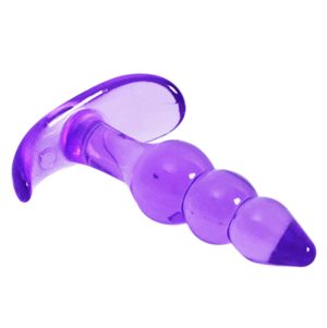 Soft Silicone Anal Butt Plug G-spot Stimulation Suction Cup Jelly Dildo Sex Toys For Women Men Flirt Erotics - 2