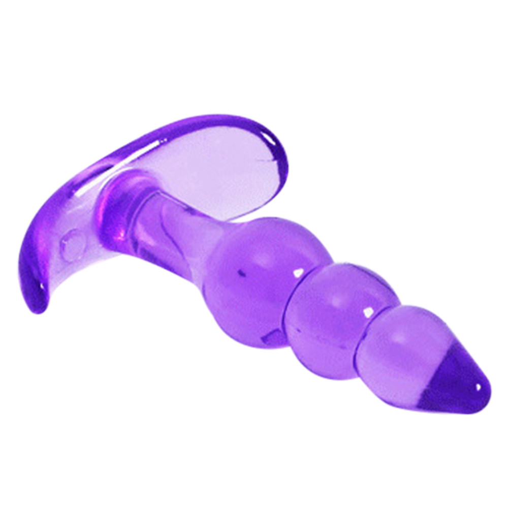Soft Silicone Anal Butt Plug With Gspot Stimulation Suction Cup Base Unisex Adult Sex Toy For Erotic Pleasure - 2