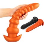 Soft Long Anal Plug Large Butt Expander Vagina Stimulator Big Beads Prostate Massager Sex Toys For Women Men