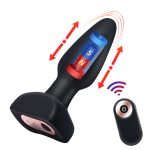 Remote Butt Plug 7 Frequencies Vibration Impact Wave Anal Plugs Bdsm Toys Intimate Goods For Prostate Massage