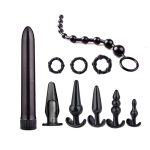 Vibrator Anal Plug Combination Butt Set Vibrating Beads Kit Prostate Massager Sex Toys For Women Men Anus Stimulator