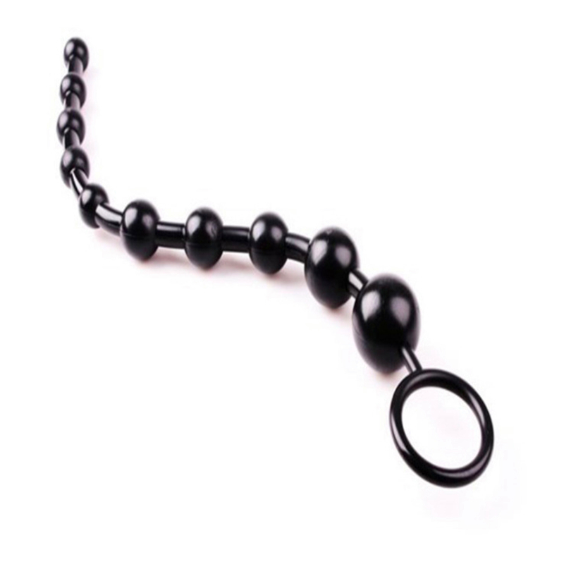 Prostate Anus Stimulator Kit Vibrating Anal Bead Plug Combo For Men Women Sex Toy Set - 5