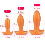 Soft Silicone Huge Anal Toys Large Butt Plug Prostate Massage Vaginal Anus Big Adult Sex For Men Woman - 4
