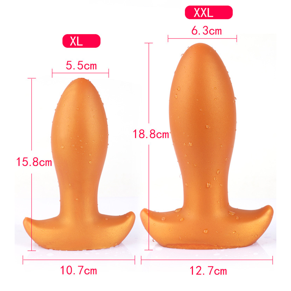 Large Silicone Butt Plug Huge Anal Toys For Prostate Massage Vaginal And Anal Pleasure For Adults - 8