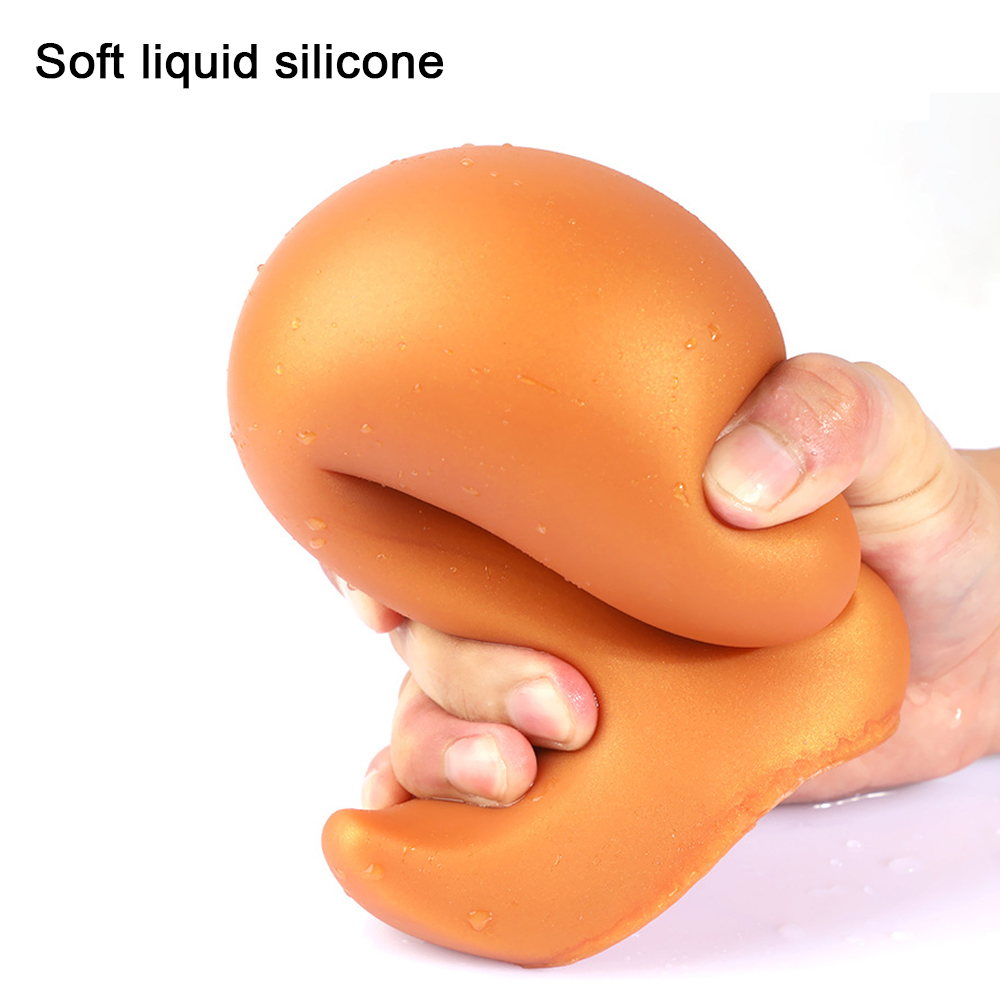Large Silicone Butt Plug Huge Anal Toys For Prostate Massage Vaginal And Anal Pleasure For Adults - 4