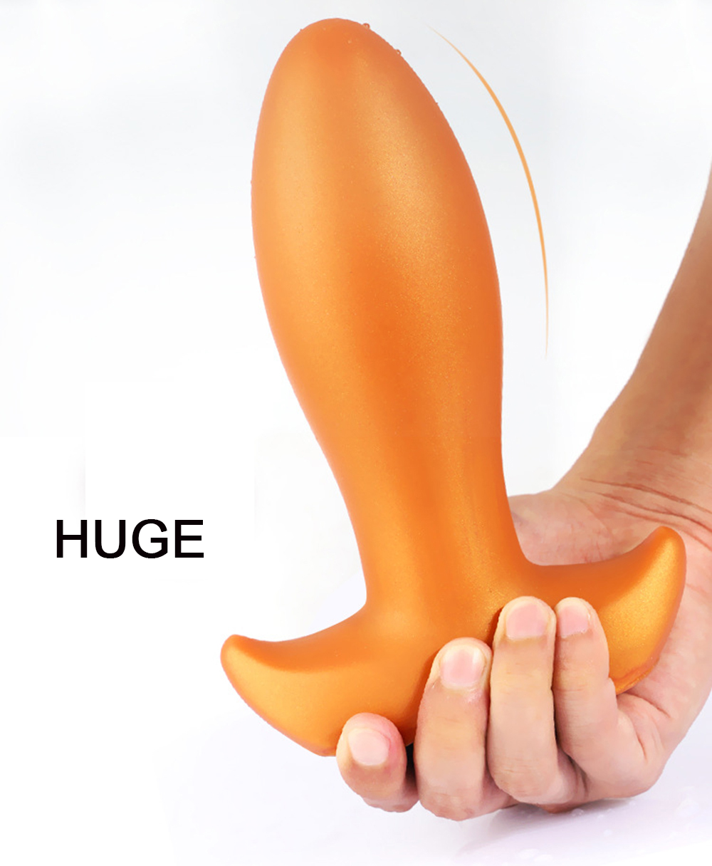Large Silicone Butt Plug Huge Anal Toys For Prostate Massage Vaginal And Anal Pleasure For Adults - 1