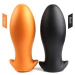 Egg Plugs Super Soft Butt Huge Anal Plug Silicone Prostate Massager Anus Heavy Stimulator Sex Toys - 5