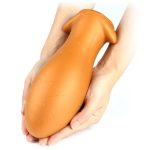 Egg Plugs Super Soft Butt Huge Anal Plug Silicone Prostate Massager Anus Heavy Stimulator Sex Toys - 4
