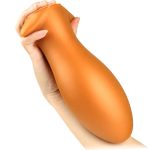 Egg Plugs Super Soft Butt Huge Anal Plug Silicone Prostate Massager Anus Heavy Stimulator Sex Toys
