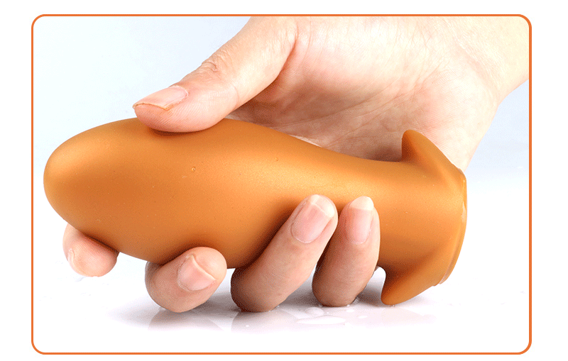 Quality Silicone Huge Anal Plug Super Soft Prostate Massager For Intense Anus Stimulation - 7
