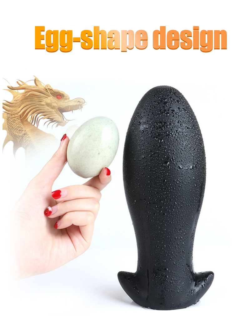 Quality Silicone Huge Anal Plug Super Soft Prostate Massager For Intense Anus Stimulation - 3