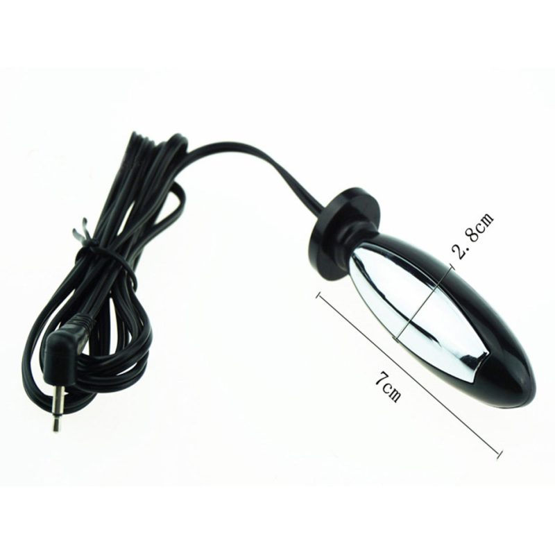 Electric Shock Butt Anal Vaginal Plug Electro Massage Sex Medical Themed Toys Products For Women Gays Erotic Vibrating Ec057