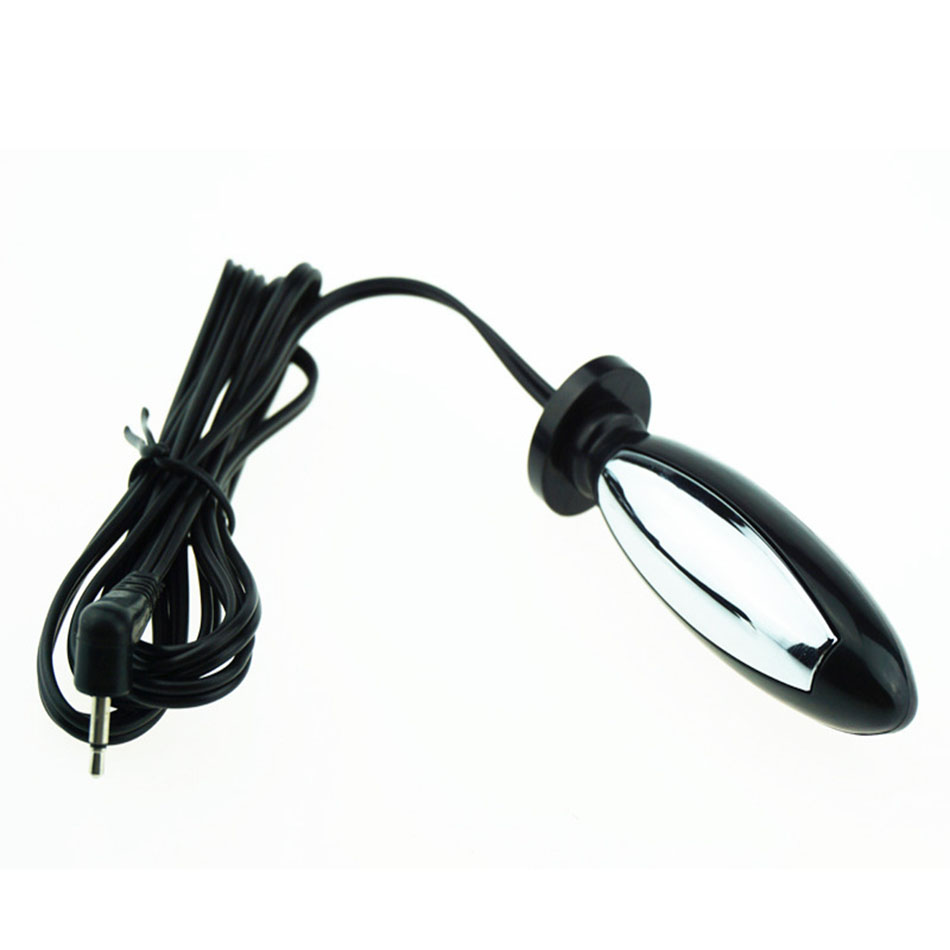 Medical Themed Electric Shock Anal Vaginal Plug Erotic Vibrating Massage Toy For Women And Gays - 1