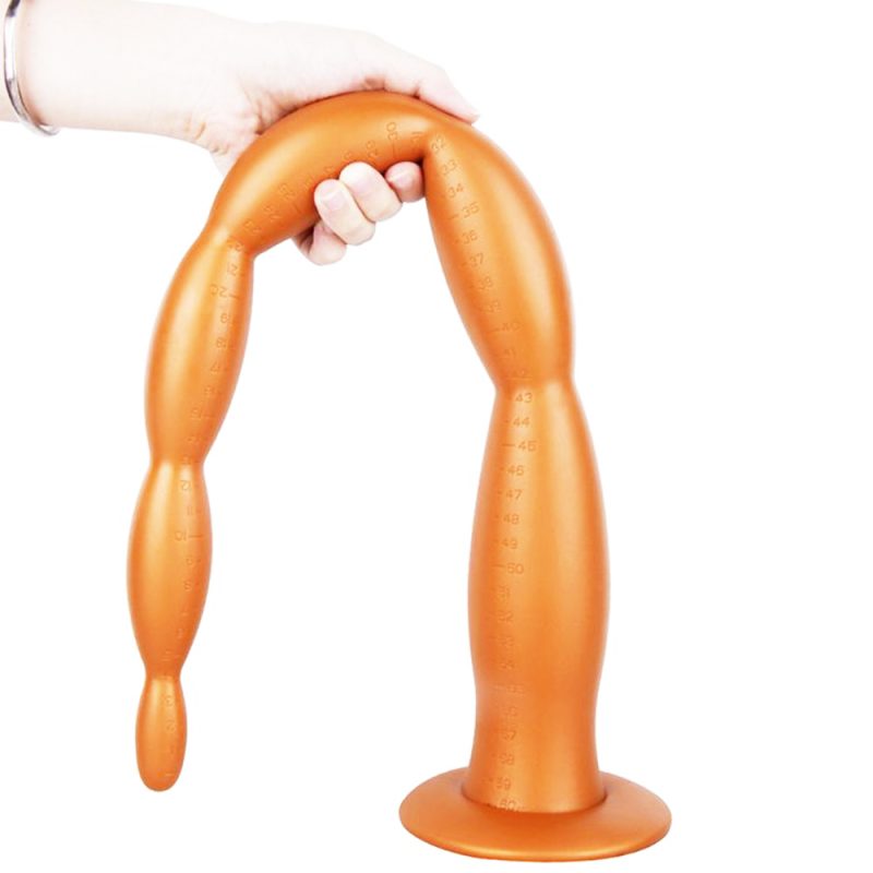 Super Long Anal Toys Large Bead With Suction Cup Prostate Massager Anus Big Butt Plug Sex For Men Woman