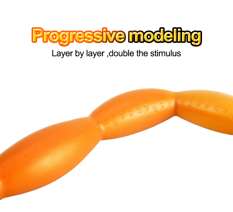 Extra Large Anal Beads With Suction Cup Prostate Massager Unisex Big Butt Plug For Intense Pleasure - 4