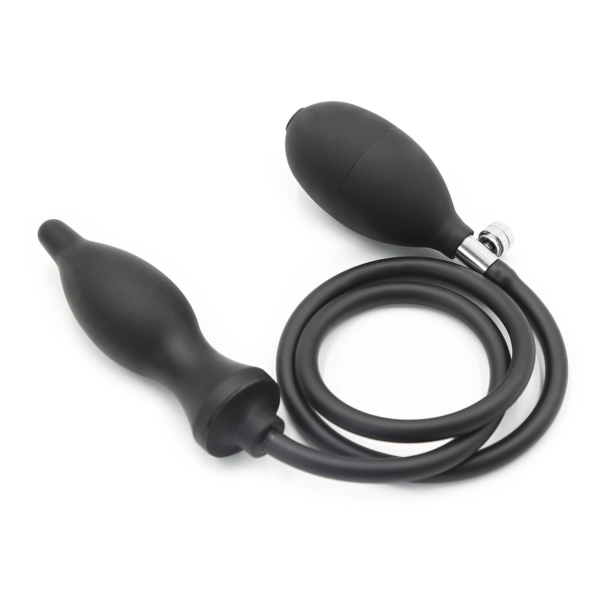 Extralarge Expandable Inflatable Anal Plug 12cm Diameter Nonvibrating Dildo Pump Safe Adult Pleasure Toy - 6