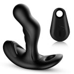 Remote Control Prostate Massage Vibrator Sex Toys For Men 360 Degree Rotating Vibrating Butt Plug Massager Anal - 2