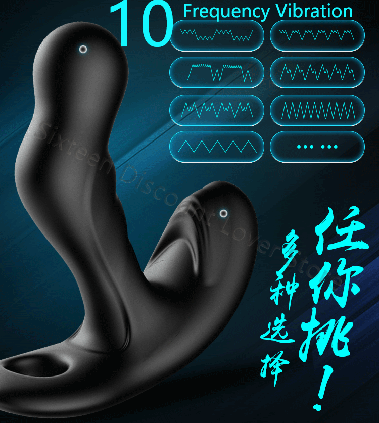 Mens 360degree Rotating Prostate Massager Remote Control Vibrating Anal Butt Plug Advanced Sex Toy Vibrator - 4