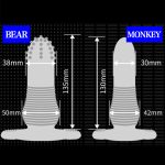 Silicone Anal Sex Toys For Men Gay Soft Hollow Butt Plug Beads Male Masturbator Penis Sleeve Adult Anus Shop - 6