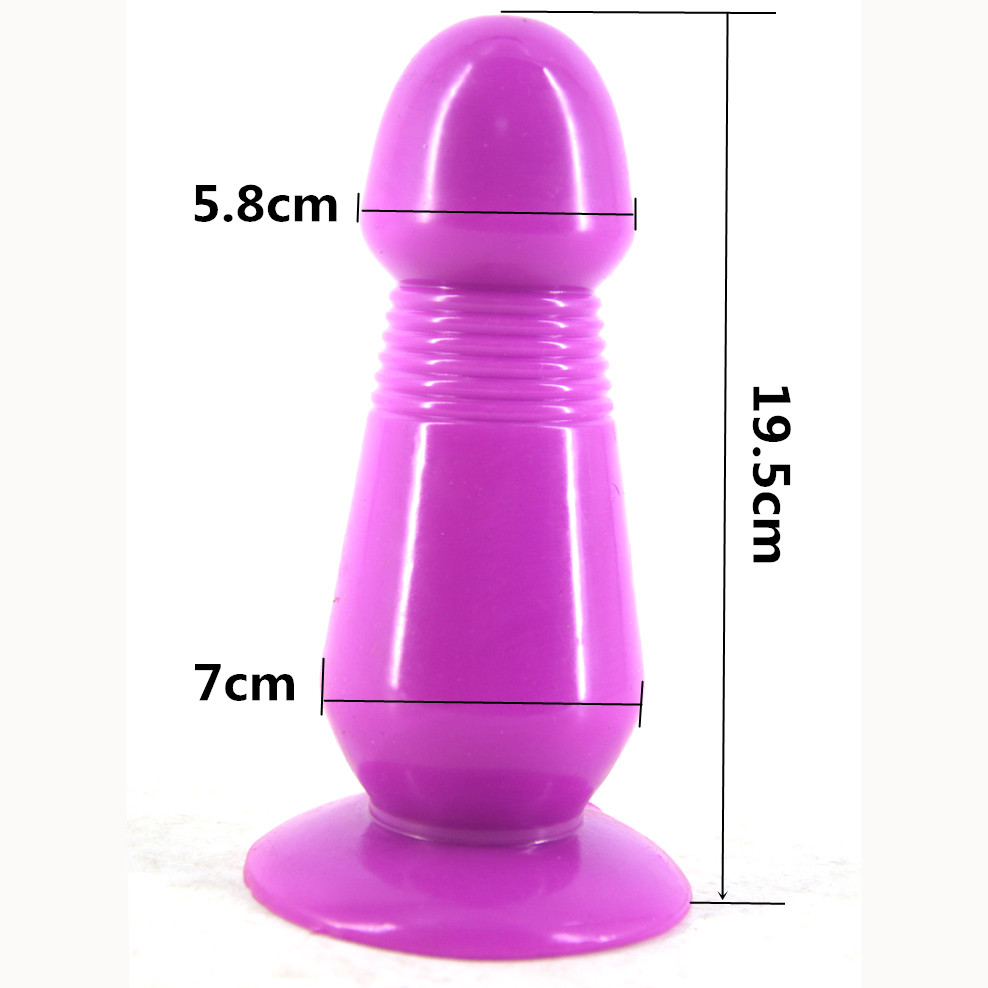 Large Anal Dildo Extra Huge Size Pleasure Toy With Suction Plug Ideal For Couples Intimate Play Solo Masturbation - 1