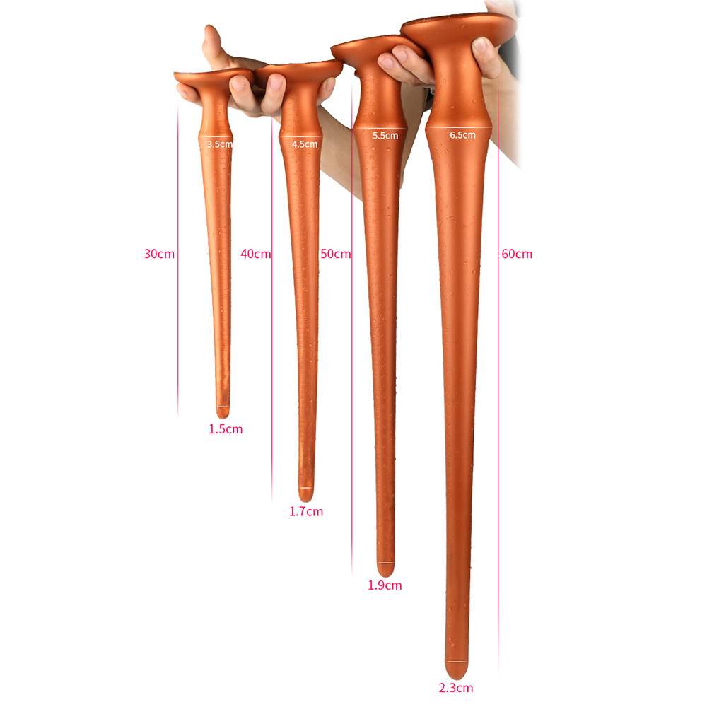 Extralong Anal Dildo Butt Plug Prostate Massager Adult Erotic Toy For Vaginal Masturbation Suitable For Women Sm Gay - 8