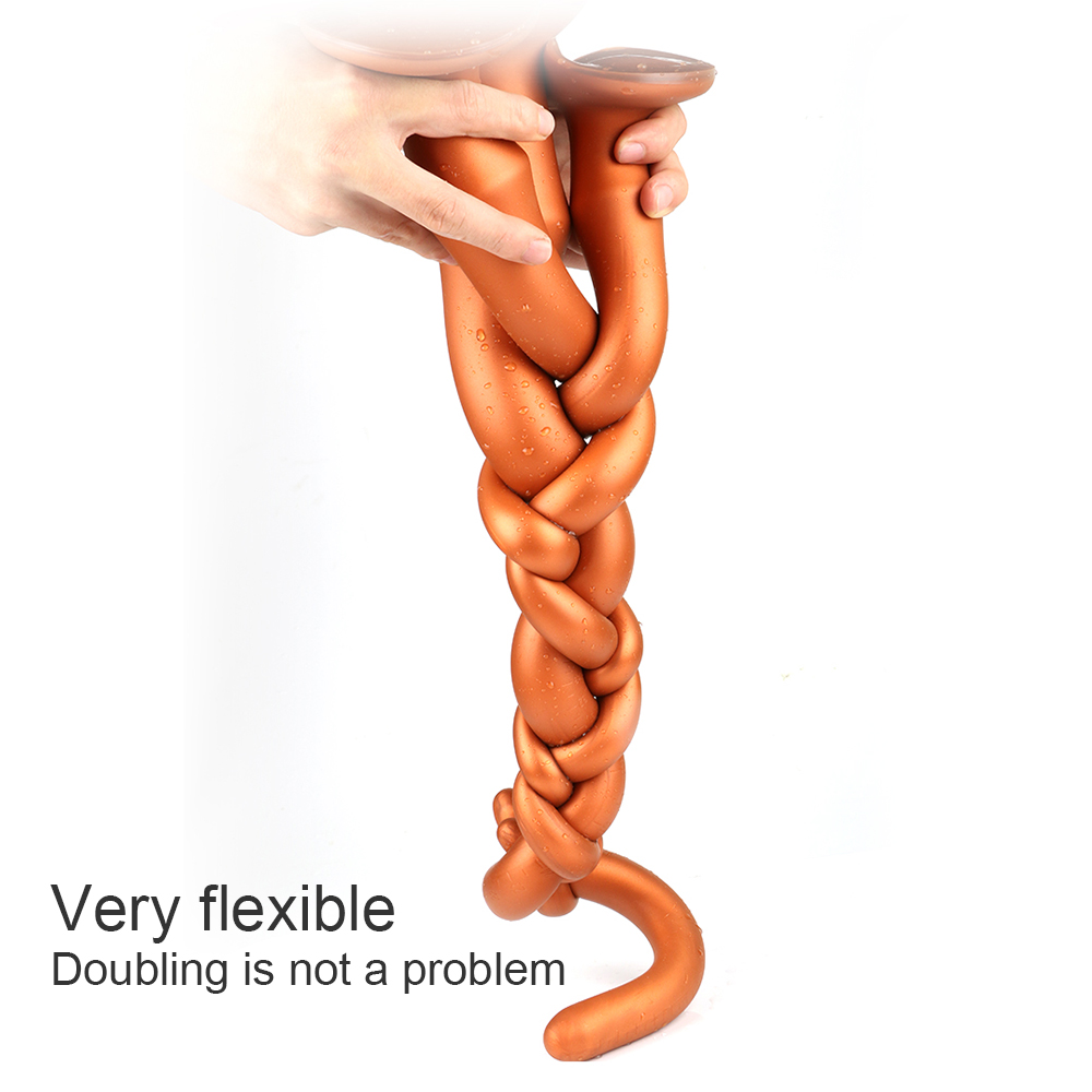 Extralong Anal Dildo Butt Plug Prostate Massager Adult Erotic Toy For Vaginal Masturbation Suitable For Women Sm Gay - 4
