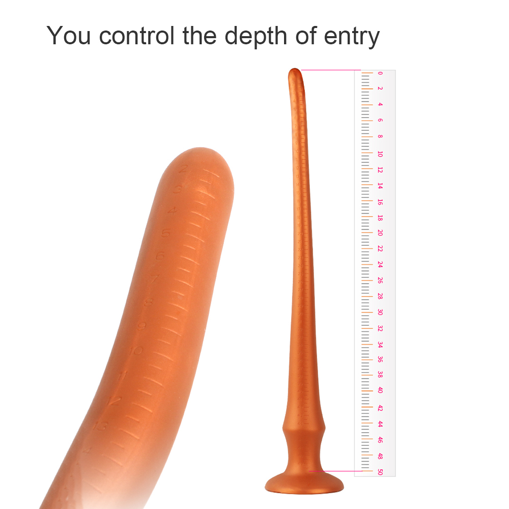 Extralong Anal Dildo Butt Plug Prostate Massager Adult Erotic Toy For Vaginal Masturbation Suitable For Women Sm Gay - 2