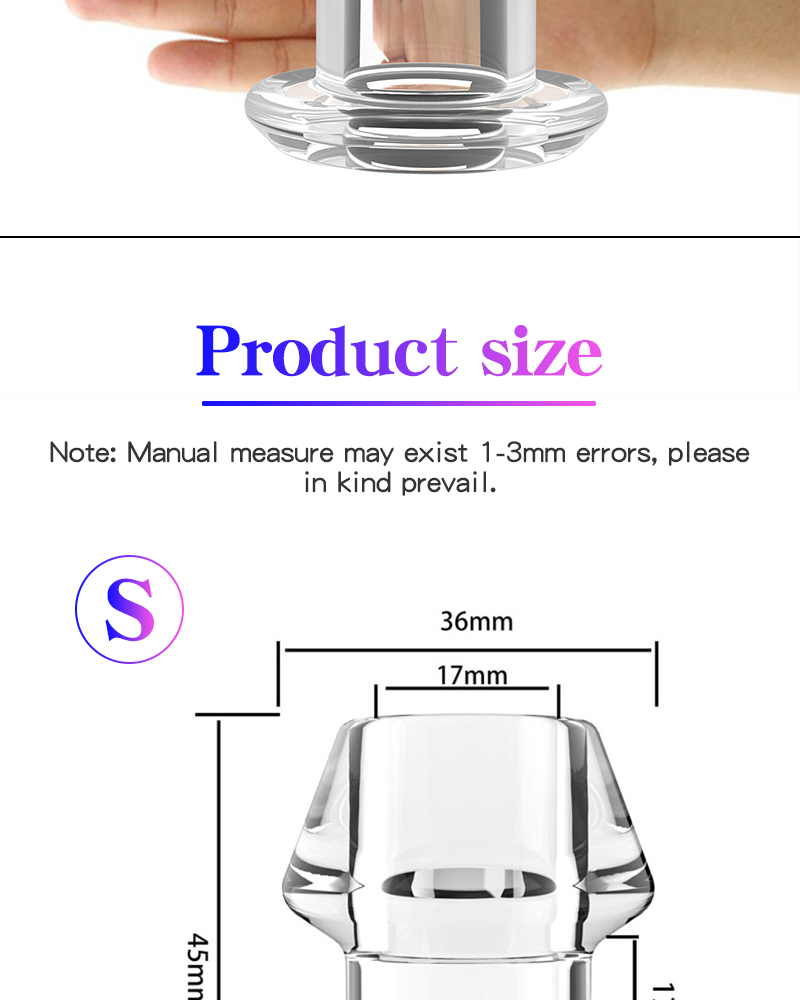 Adult Diary Anal Shower Hollow Prostate Massager Enema Butt Plug Anus Stopper With Comfortable Inserts - 20