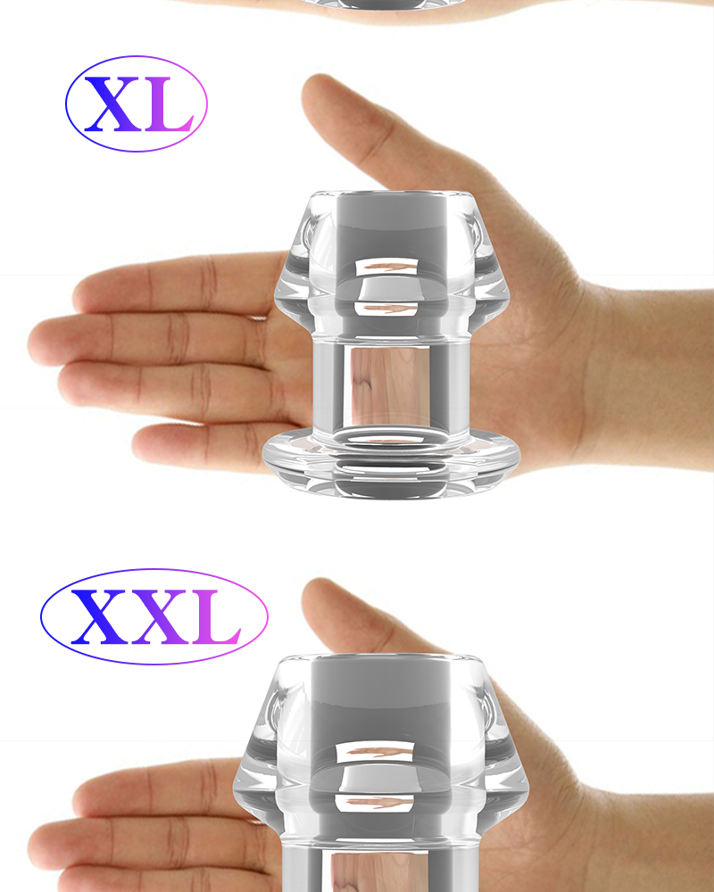 Adult Diary Anal Shower Hollow Prostate Massager Enema Butt Plug Anus Stopper With Comfortable Inserts - 19